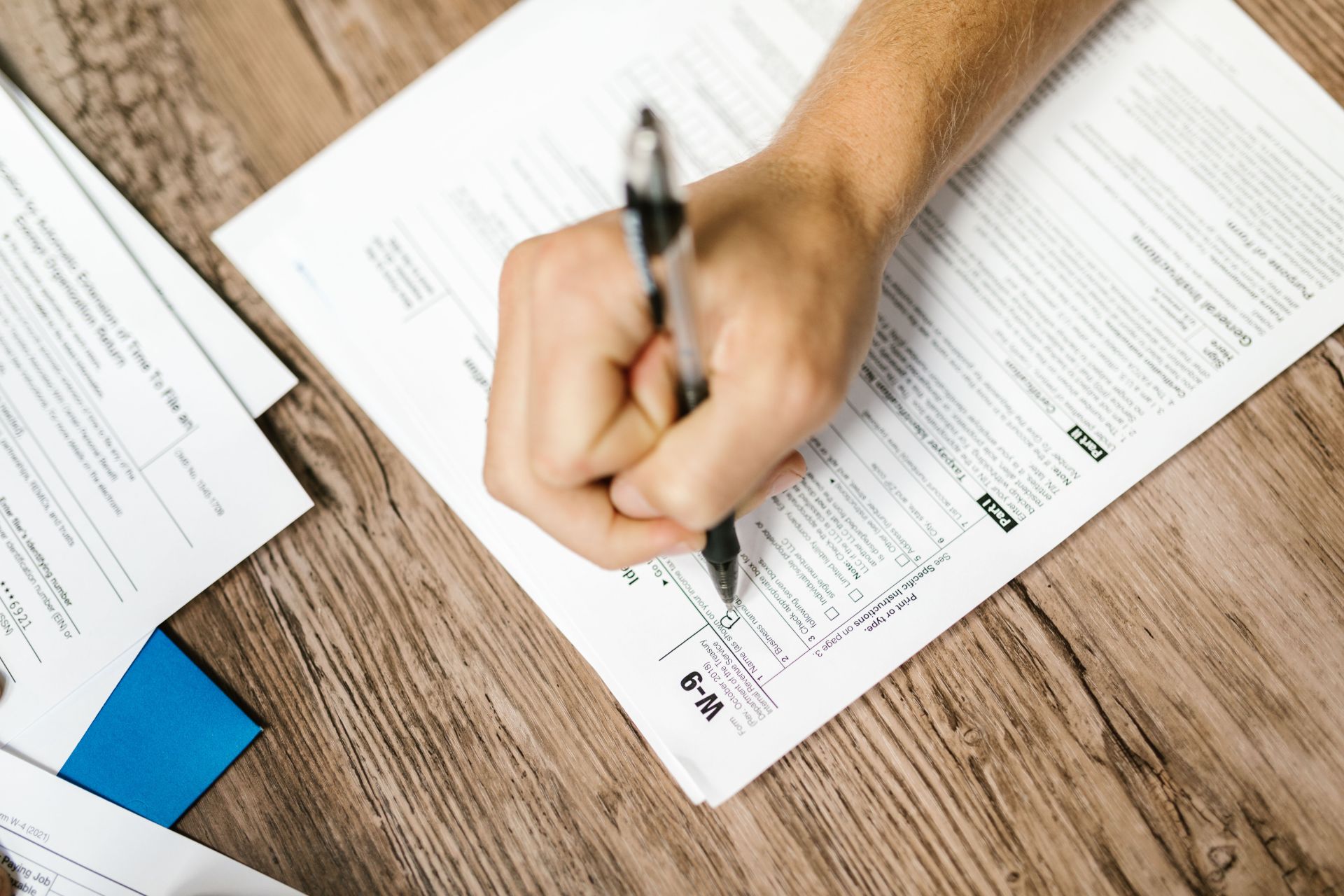 Tax and compliance setup